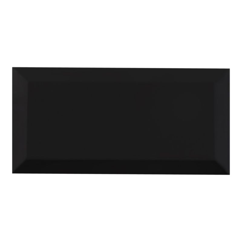 Glazura Trentie GoodHome 10 x 20 cm black mat 1 m2