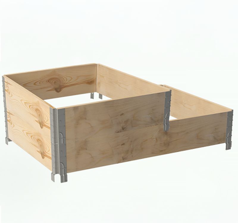 Skrzynka nadstawka paletowa warzywniak drewniany 60x80x20cm + 120x80x20cm