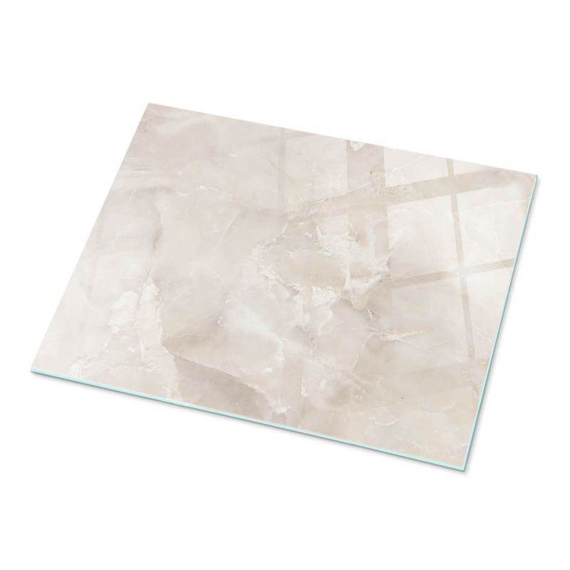 Blat Na Stolik ArtPrintCave 80x60 cm Marmurowy wzór tekstury Szklana Konsola Przedpokój Nowoczesny Styl 1 szt.