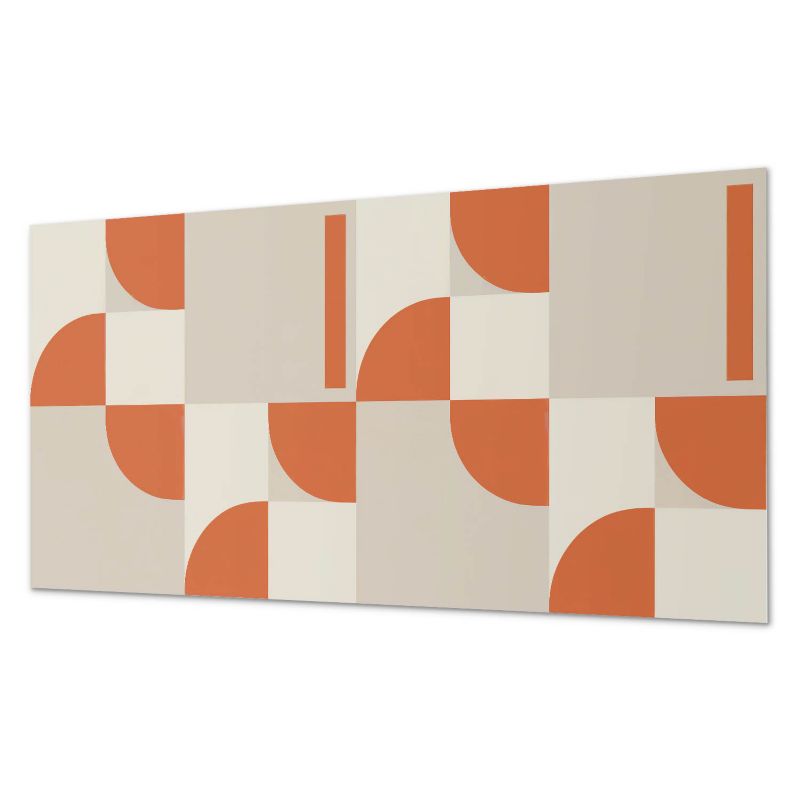 Komplet Kafelków Samoprzylepnych ArtPrintCave 40x20 cm Abstrakcyjny układ kształtów 10 szt.