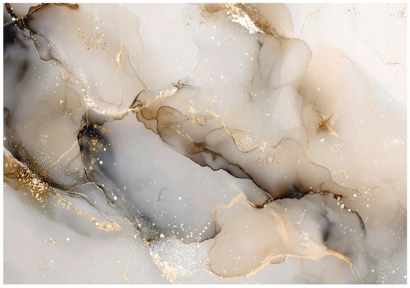 Fototapeta WALLARENA Do Sypialni Salonu Na Flizelinie Marmur Glamour Imitacja 350x250 cm 1 szt.