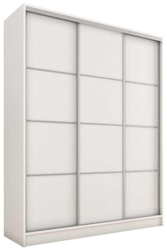 Biała szafa przesuwna 150 cm TOP