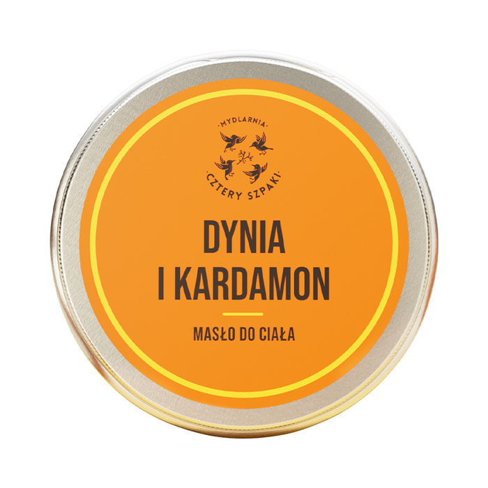 4 Szpaki Masło do ciała Dynia i Kardamon, 150 ml
