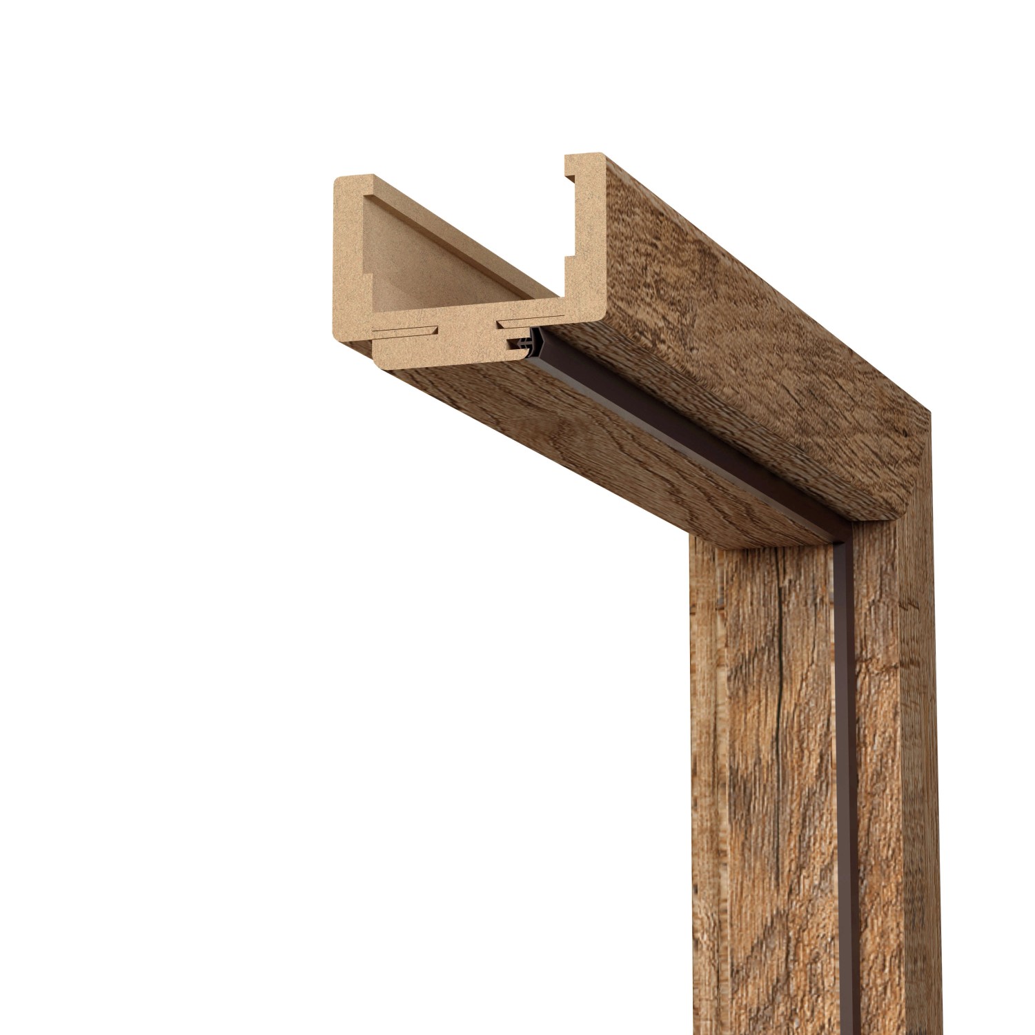 DRE Ościeżnica regulowana 140-160 mm Dąb Rustykalny 70L