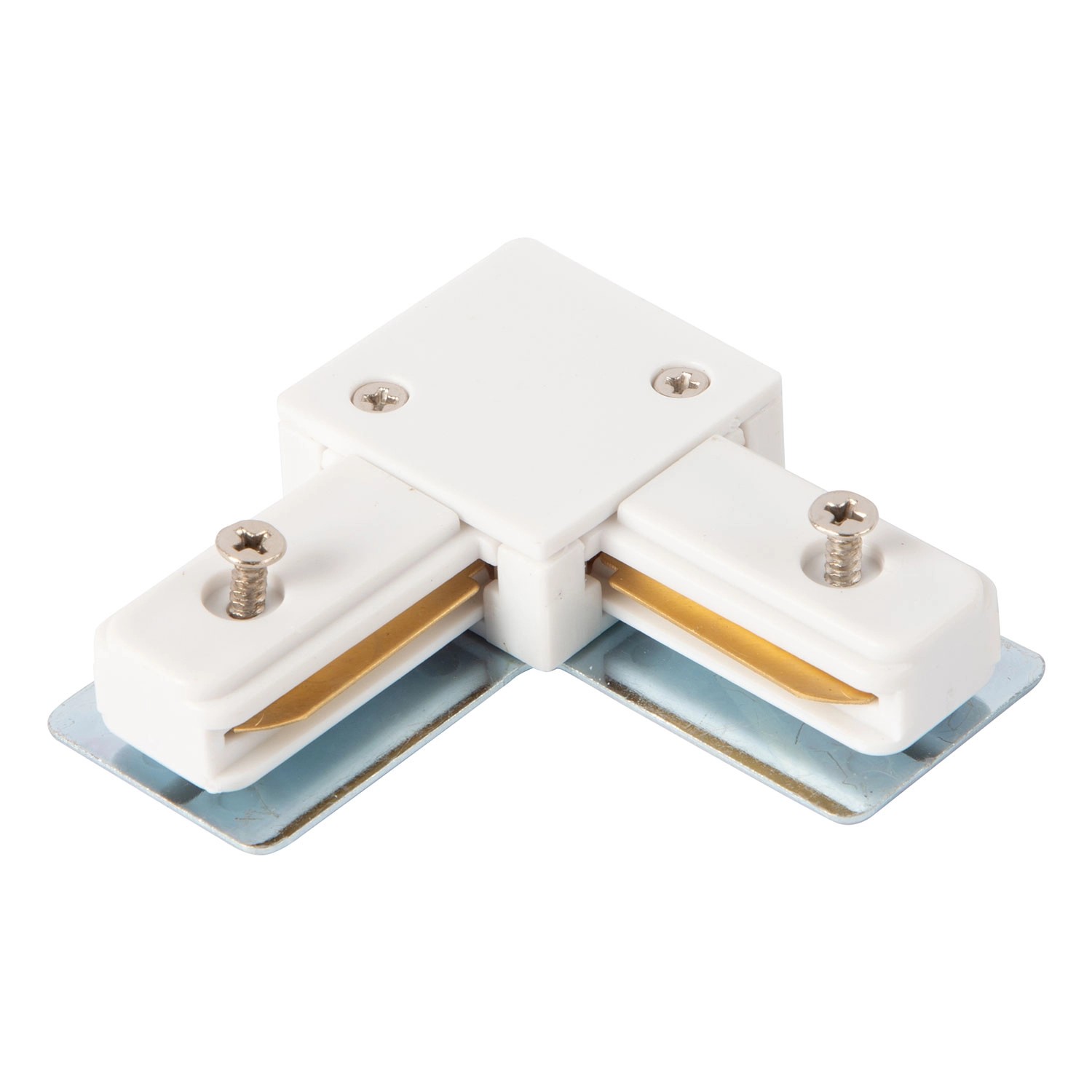 MiLAGRO Łącznik L Track 1-obwodowy biały