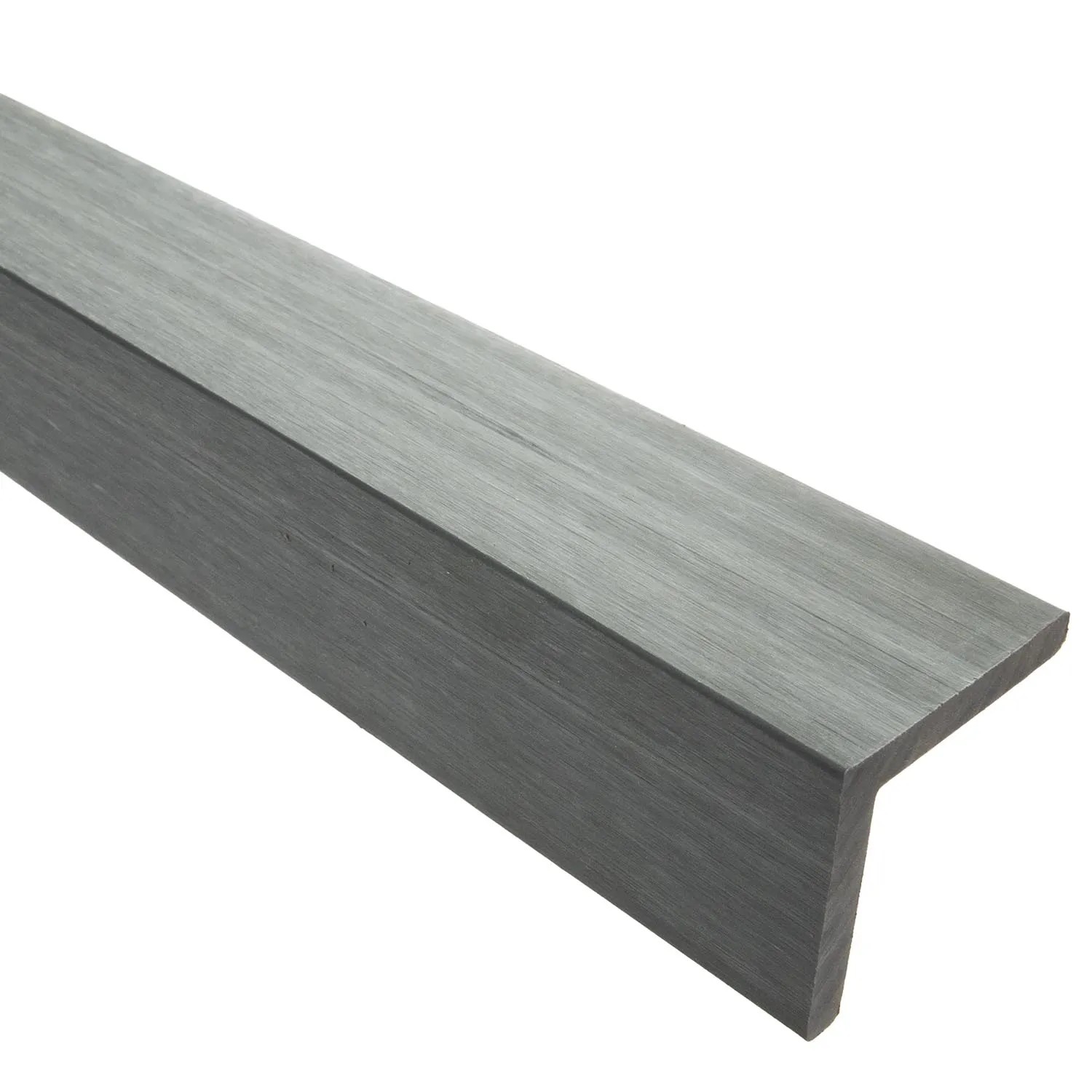 Listwa kątowa maskująca Bergdeck szara - 5 x 5 x 240 cm