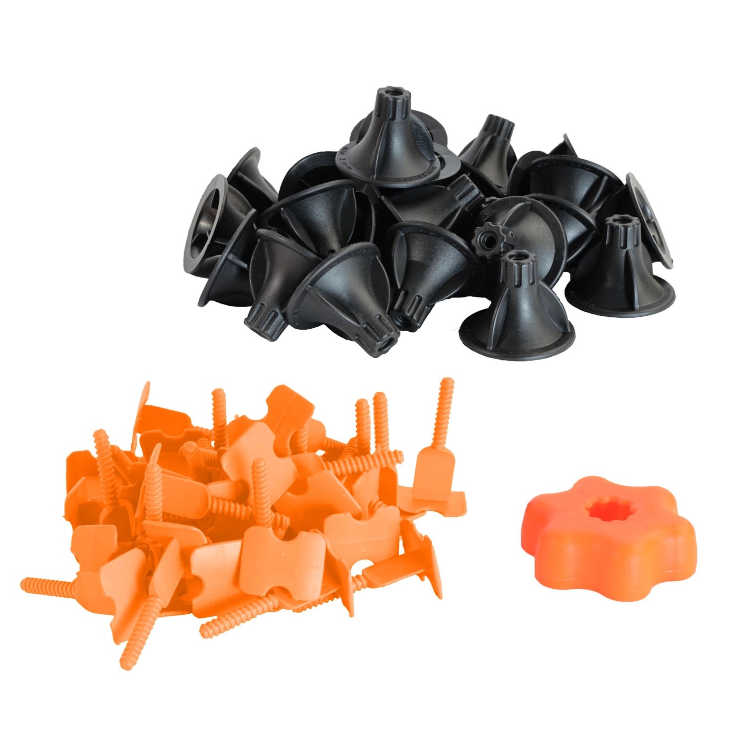 Zestaw startowy do poziomowania płytek - klipsy 2,0 mm, 100 szt.