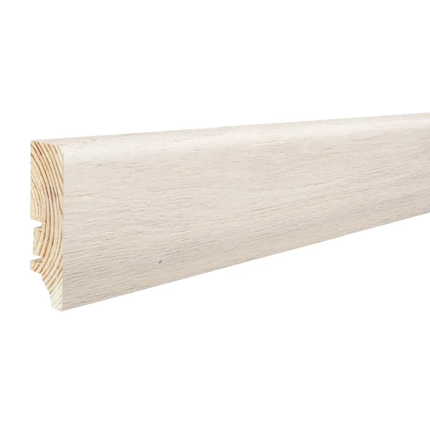 Barlinek Listwa przypodłogowa dąb cream lakierowany 15,5x60x2200 mm