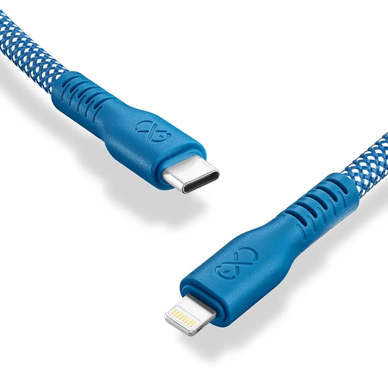 Kabel Immortal USBC-Lightning 0,9 m niebieski