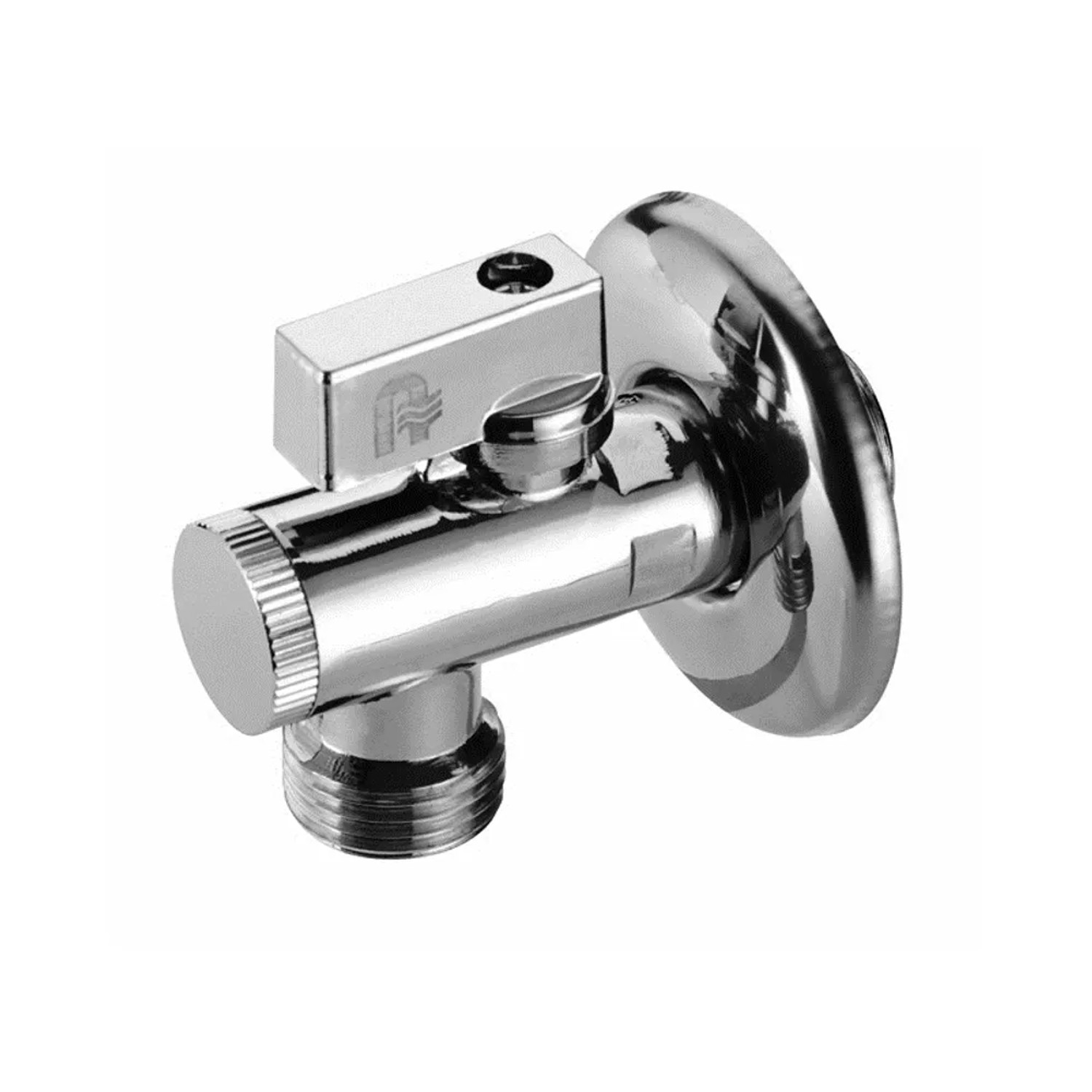 Armatura Kraków Zawór kulowy kątowy z dźwnignią i filtrem 1/2X1/2"