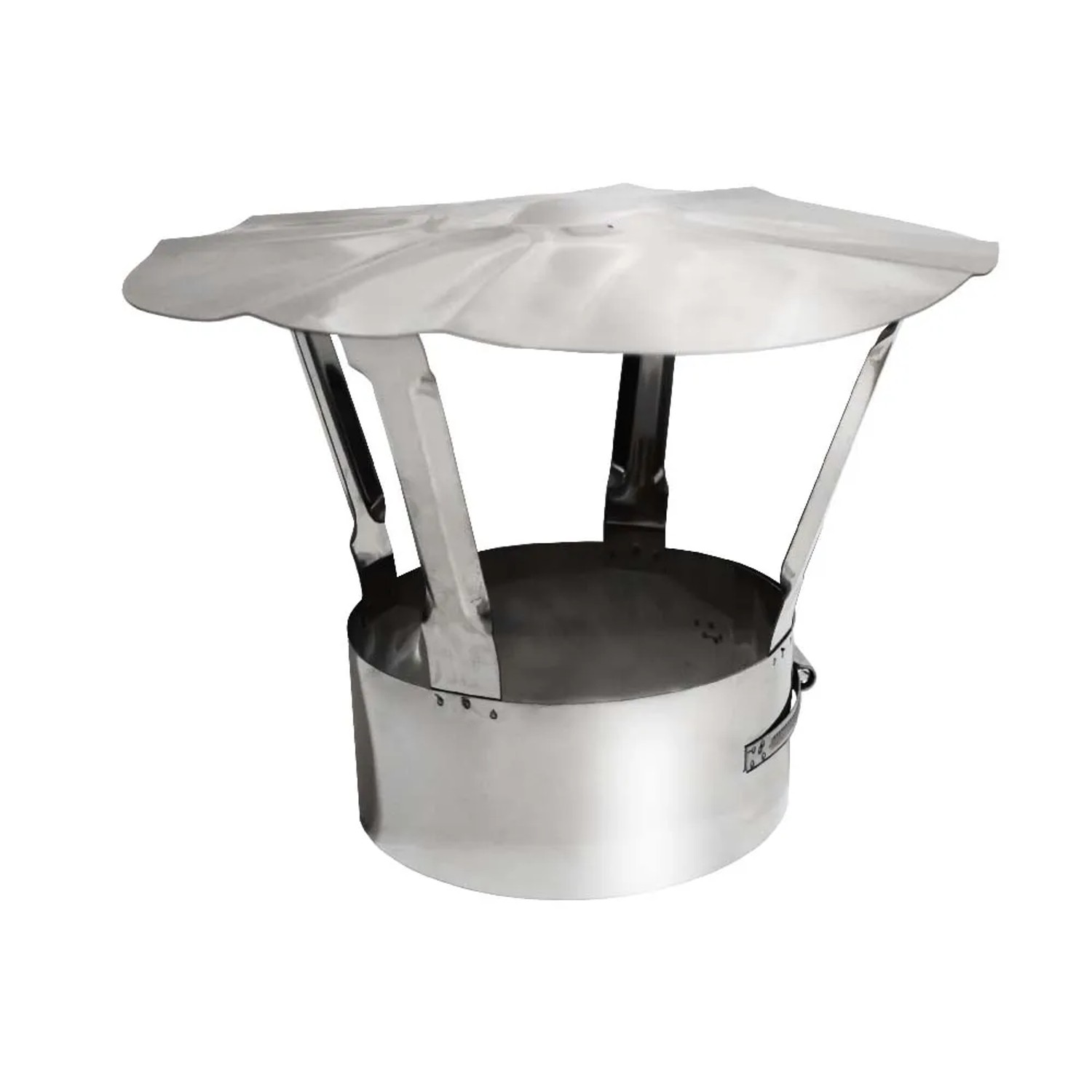 Daszek regulowany kwasoodporny do kominków 130 mm