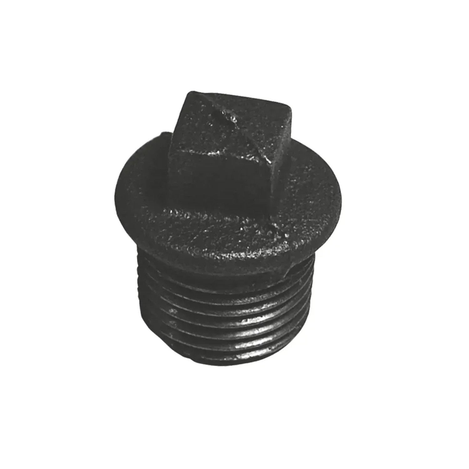 Korek 1" GZ żeliwny czarny
