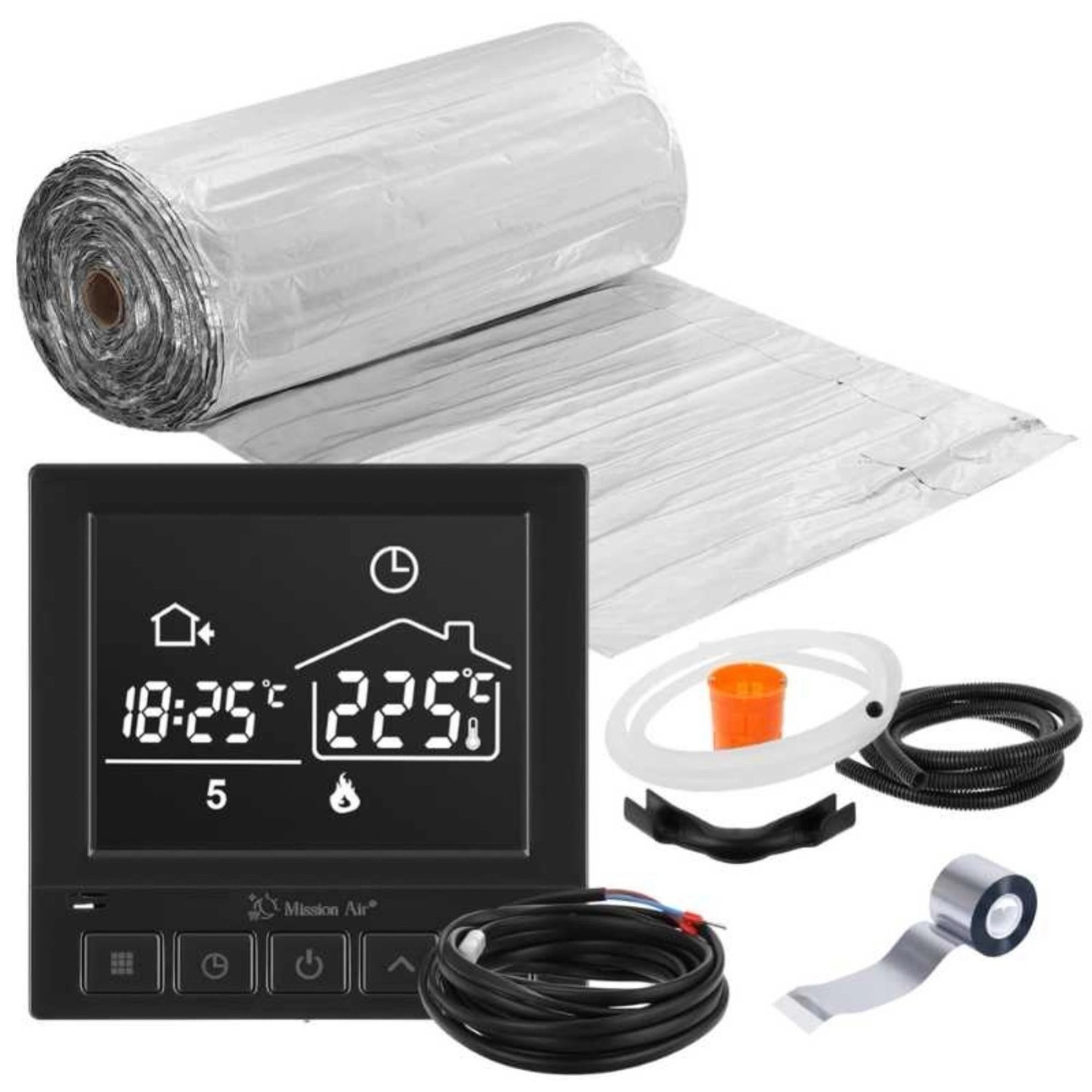 Mission Air Zestaw pod panele Mal 160 +Taurus Black 10m2