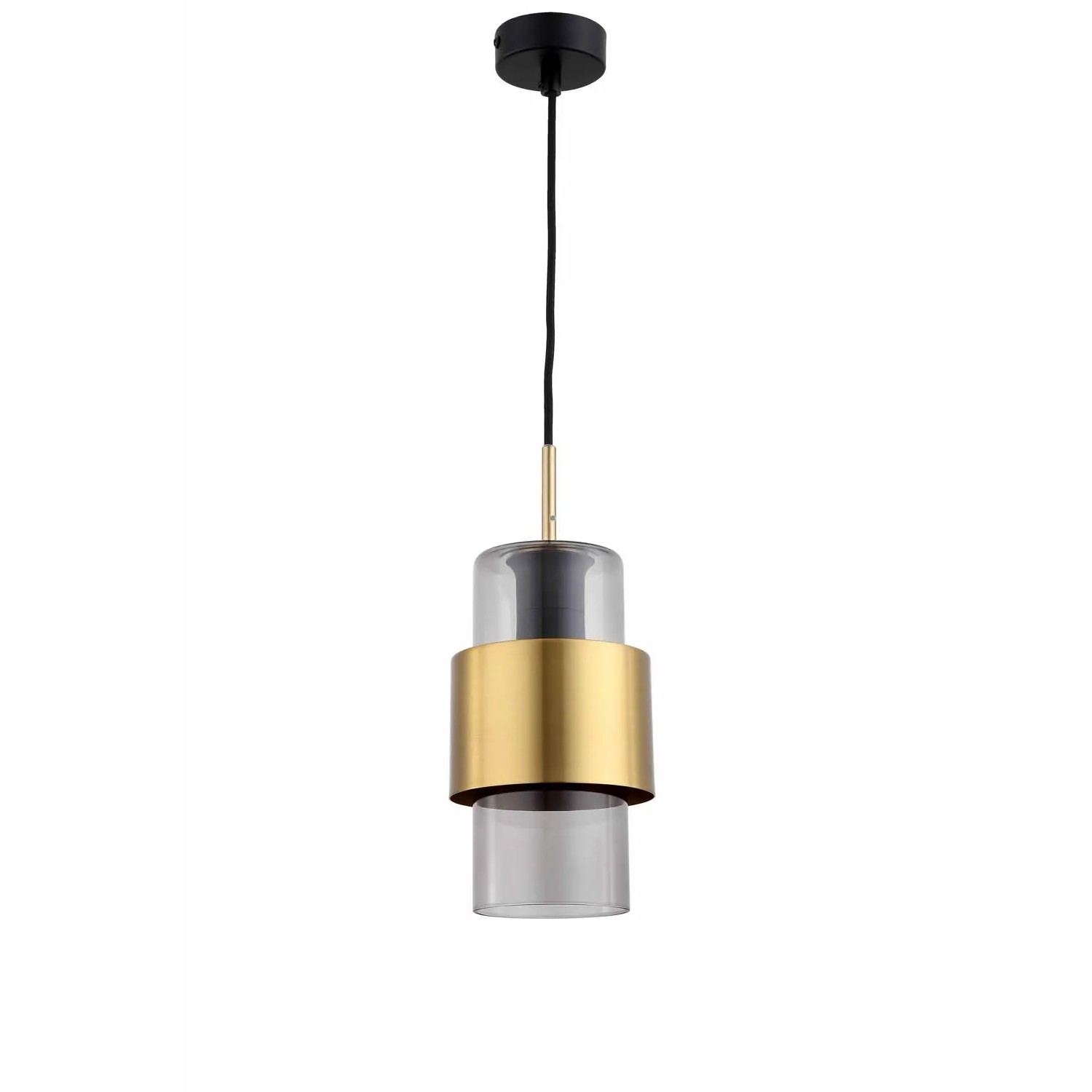 Light Prestige Lampa wisząca Miele długa 1xE27 max. 15W LED dymna