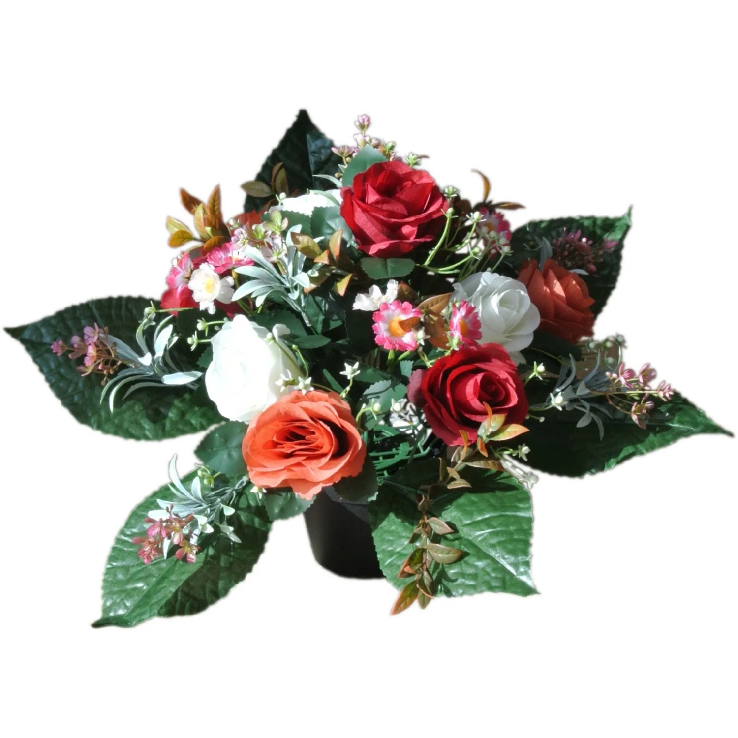 Kompozycja bukiet mix w donicy