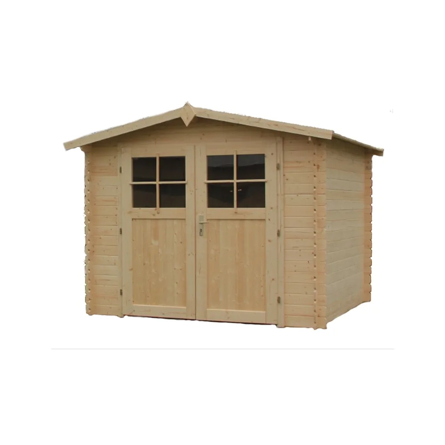 Domek ogrodowy Ognik z podłogą - 290 x 290 cm, wys. 234 cm