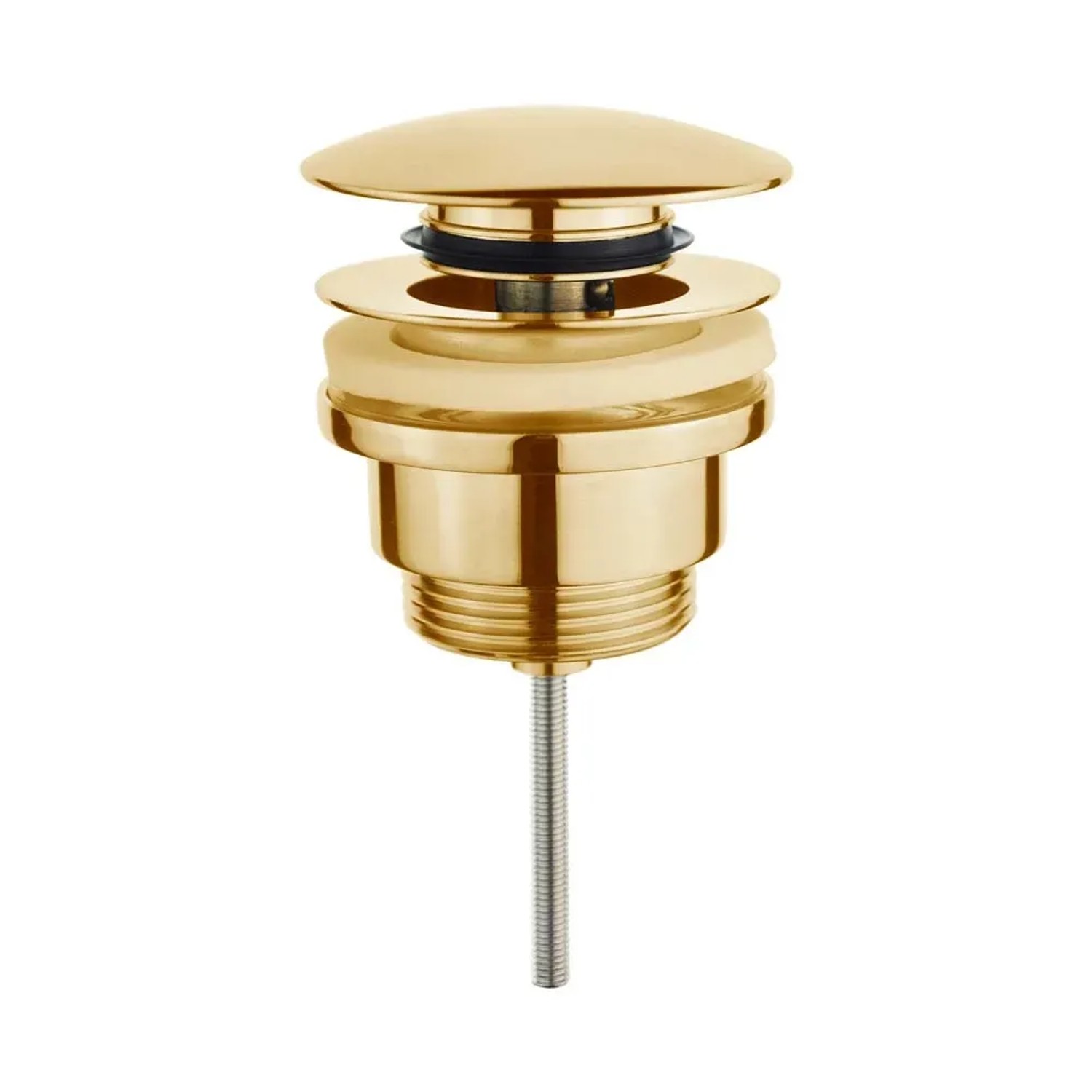 Korek umywalkowy click-clack złoty 5/4