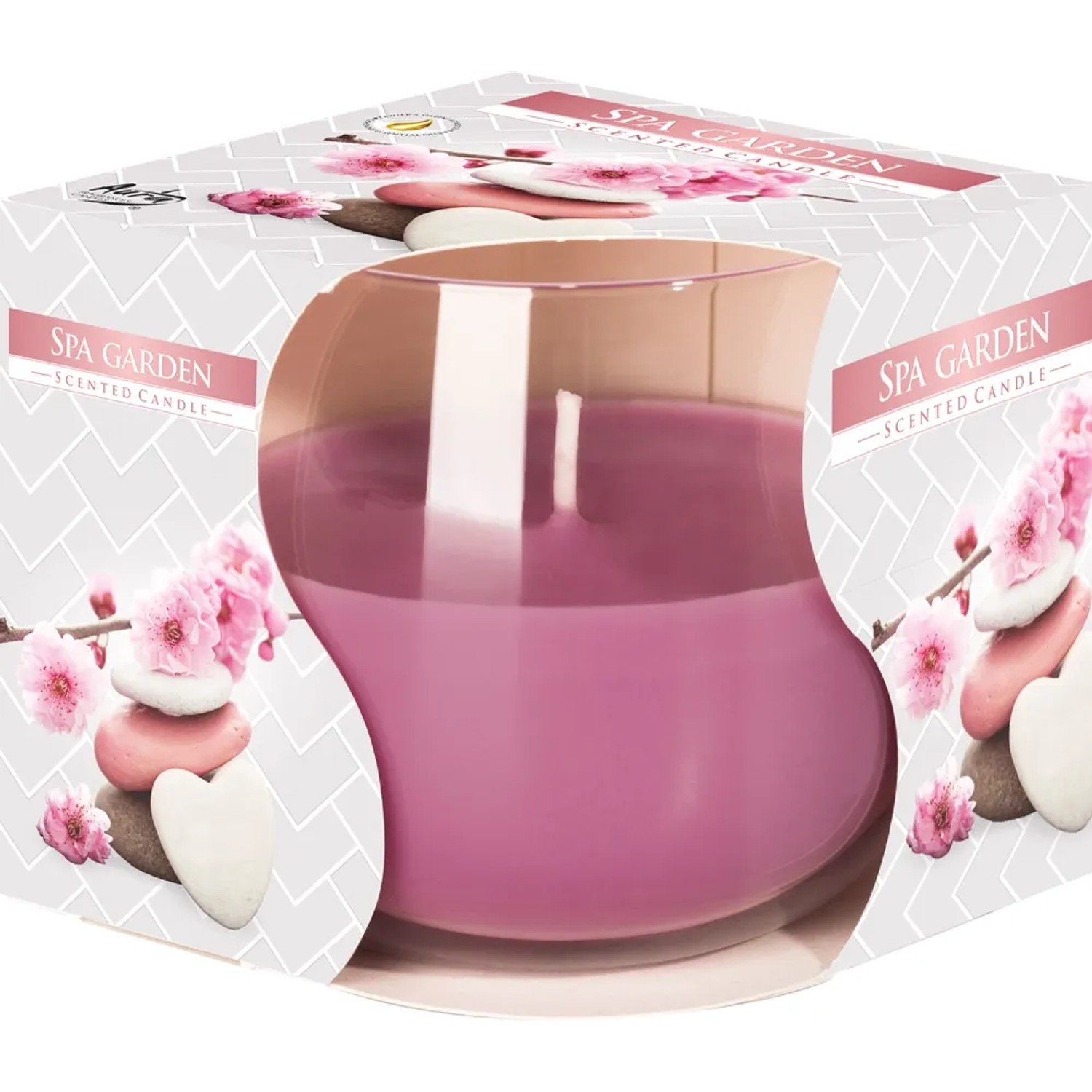 Świeca zapachowa w szkle ogród SPA