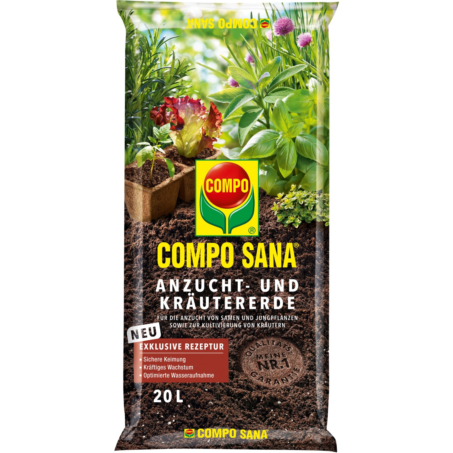 Compo Sana Podłoże do siewu - 20 l