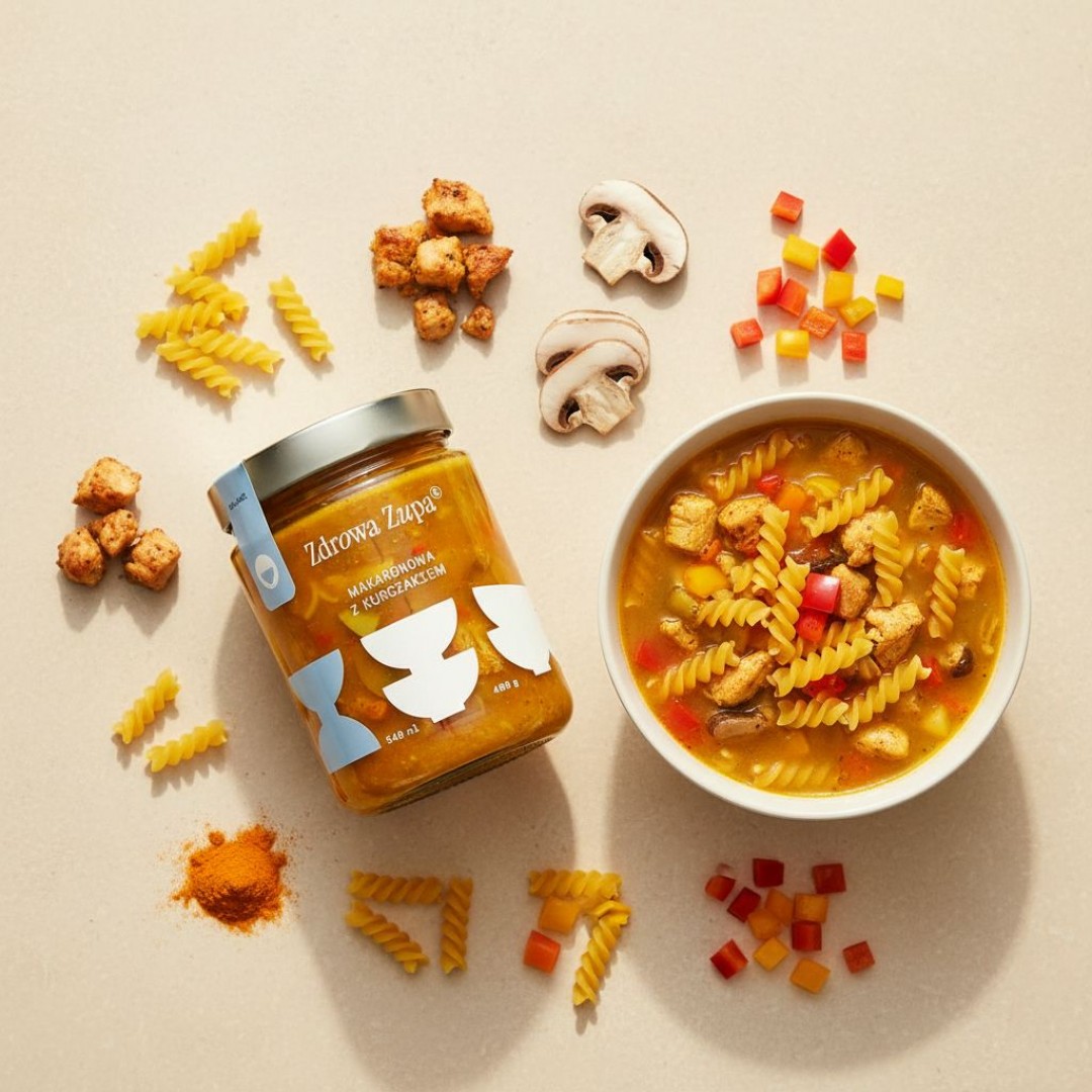 Makaronowa fit (bez glutenu, bez laktozy, czysty skład, 540 ml, do lodówki)