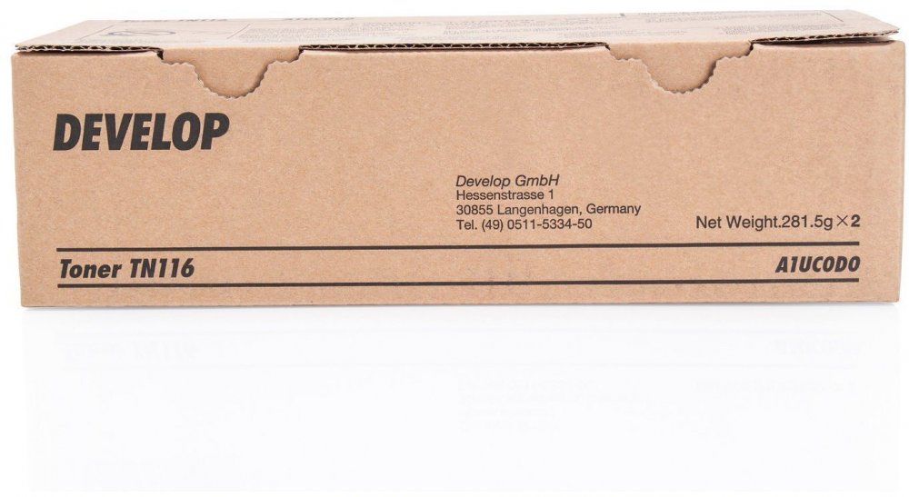 Zestaw tonerów Develop A1UC0D0 (TN-116), 2x11000 stron, black (czarny)