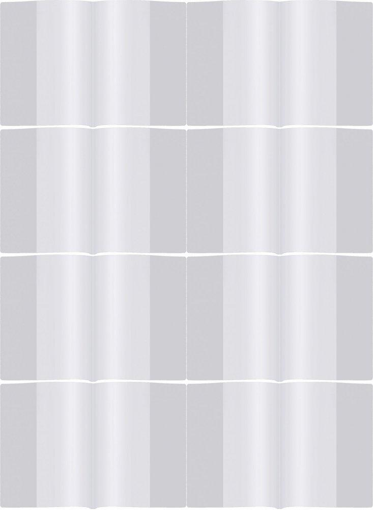 8x Okładka na zeszyt Biurfol Standard, A5, 303x212mm, 10 sztuk, przezroczysty