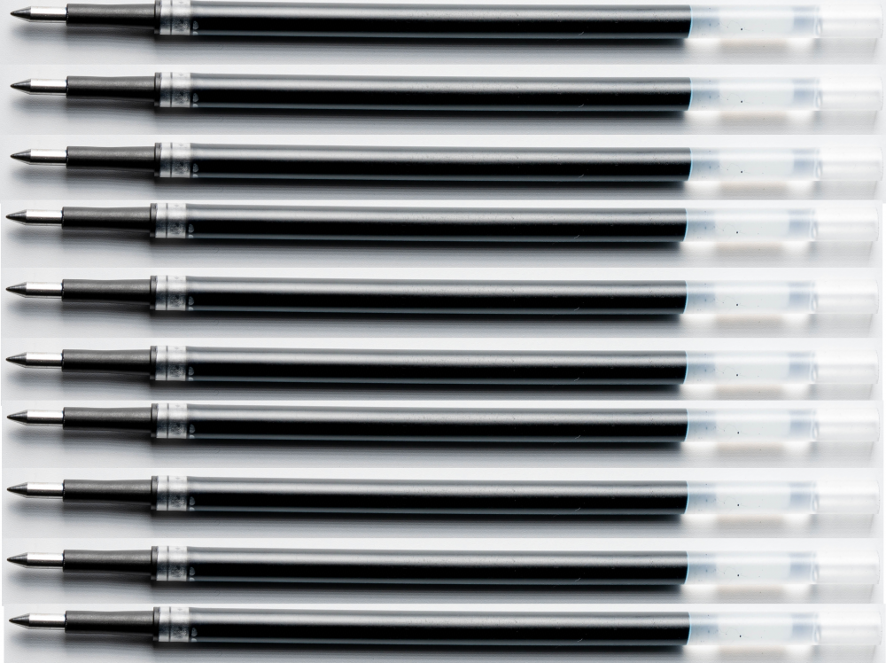 10x Wkład Rystor, R-120, do długopisu Rystor Boy Gel, wymienny, 0.5mm, niebieski