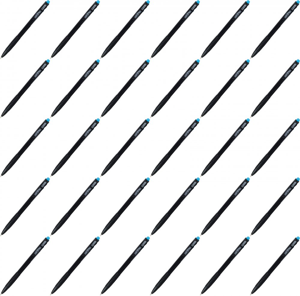 100x Długopis automatyczny Grand GR-5760, 0.7mm, niebieski