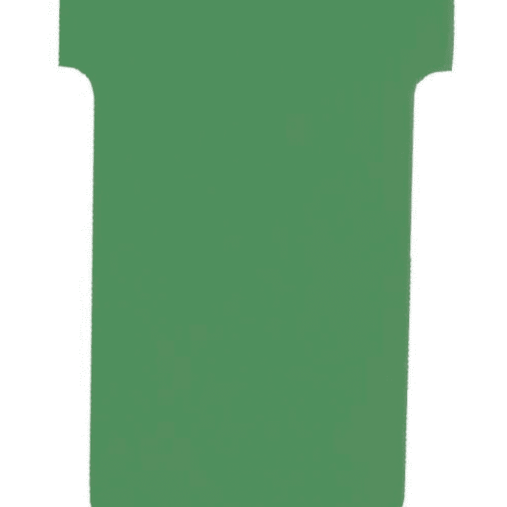 Karteczki do planerów T-card Nobo, rozmiar 2, 60mm, 100 sztuk, zielony