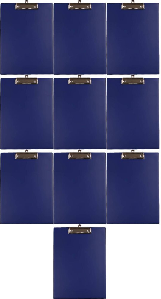 10x Clipboard Biurfol, A4, z zawieszką, granatowy