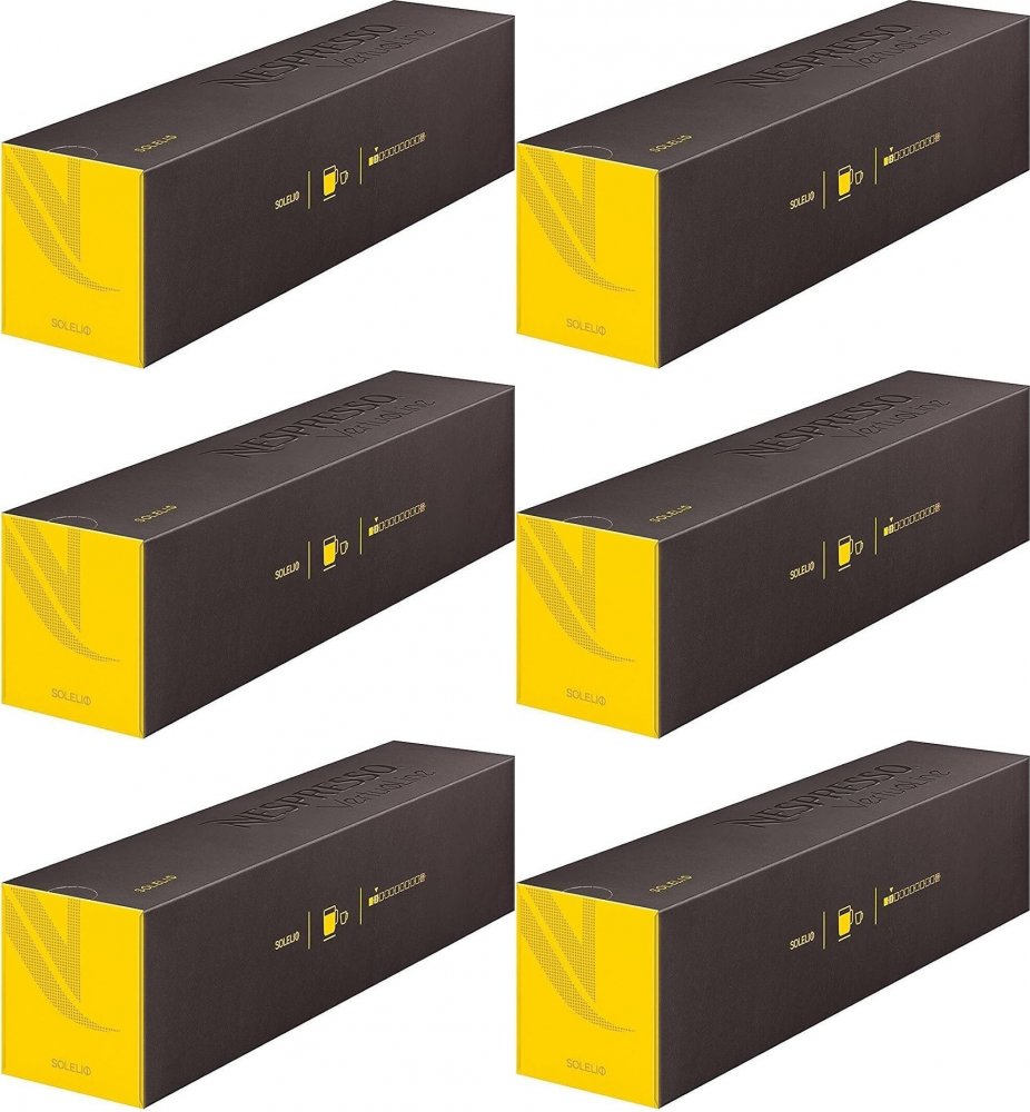 6x Kapsułki do ekspresu Nespresso Solelio, 10 sztuk
