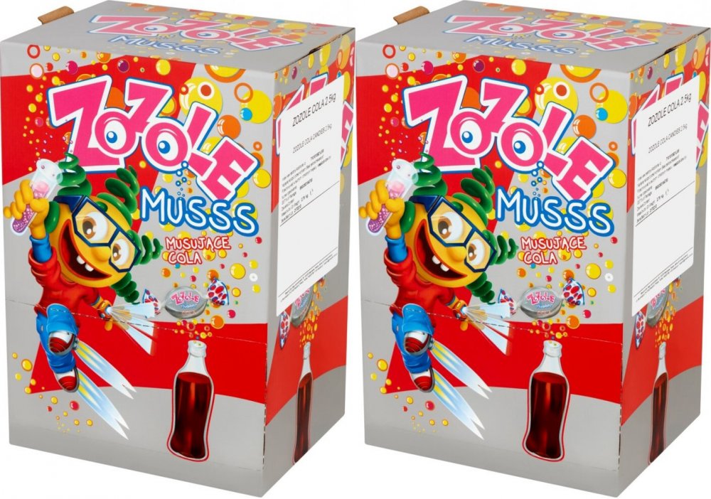 2x Cukierki Mieszko Zozole, cola, 2.5kg