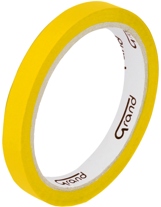 Taśma pakowa Grand, 12mmx50m, żółty
