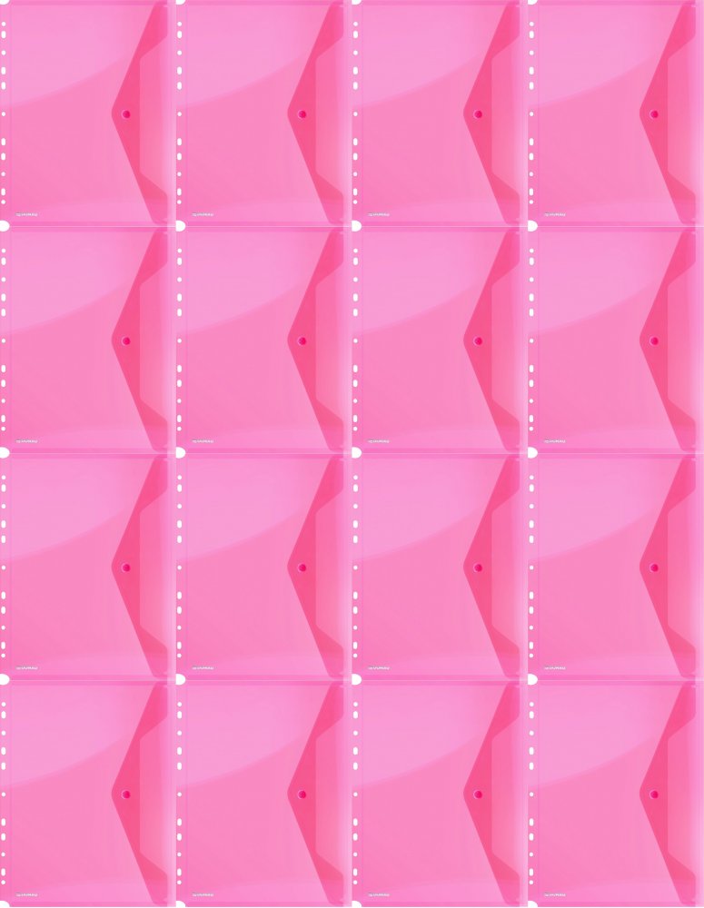 16x Teczka koperta do segregatora A4, Donau, na zatrzask, czerwony