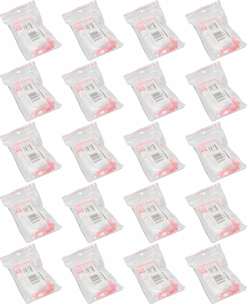 20x Woreczki strunowe Emerson, 40x60mm, 100 sztuk, bezbarwny