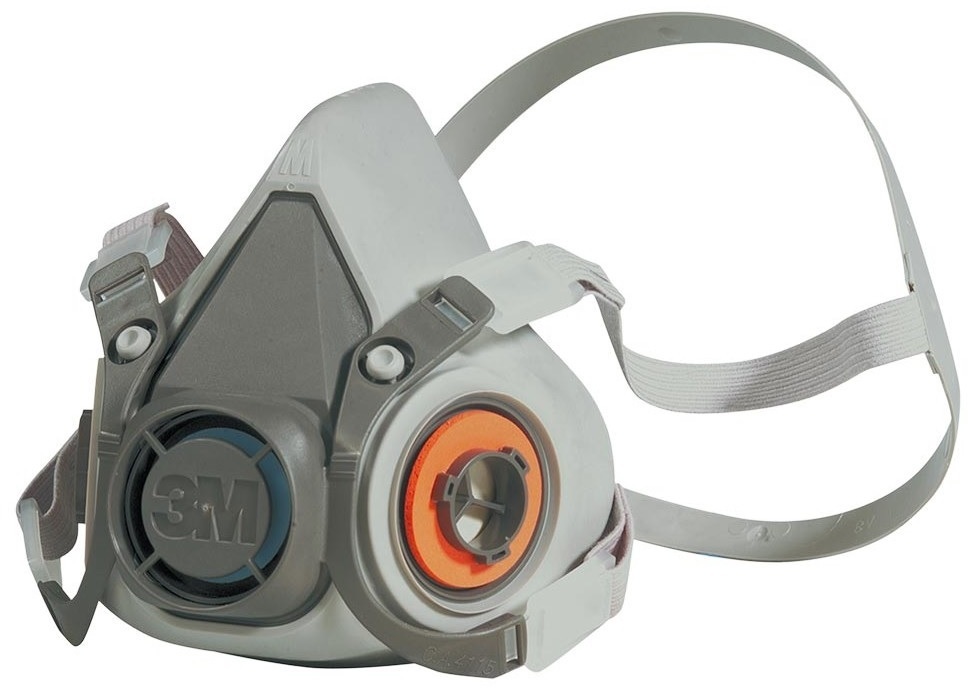Outlet: USZKODZONE OPAKOWANIE Półmaska oddechowa 3M 6100 S, rozmiar S