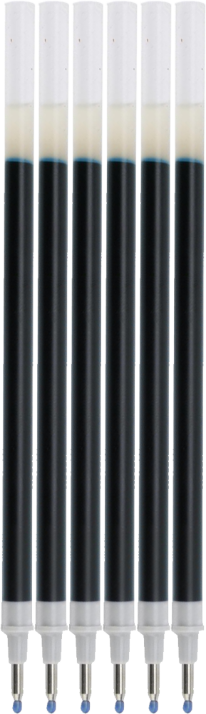 6x Wkład do pióra żelowego Pilot, G1, 0.5mm, niebieski