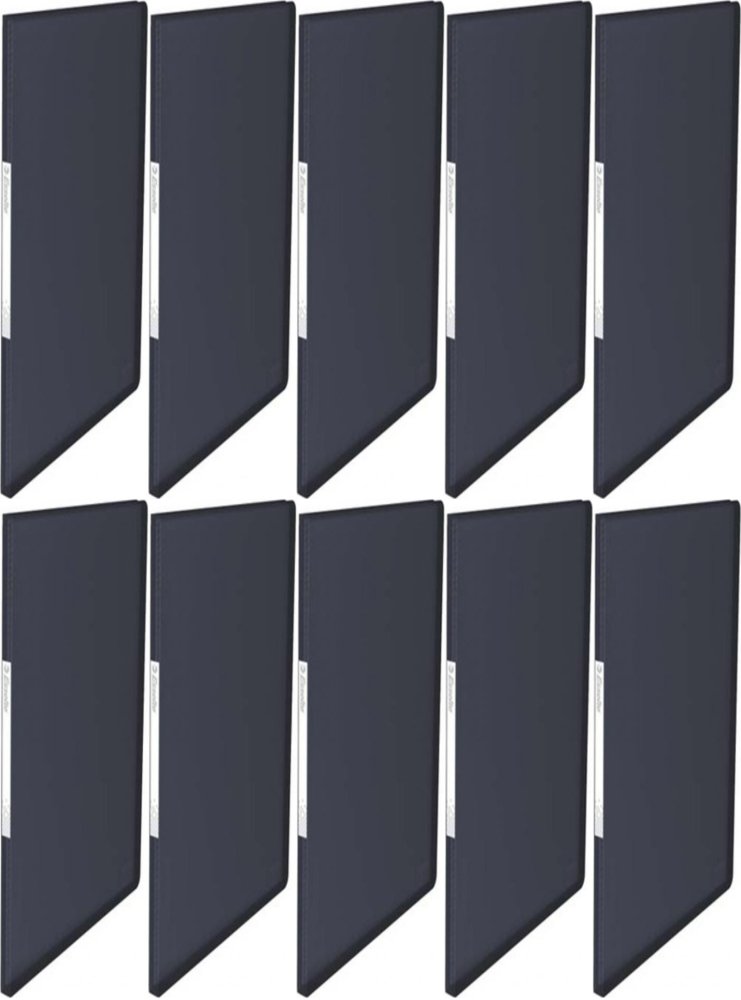 10x Album ofertowy Esselte Vivida, A4, 20 koszulek, czarny