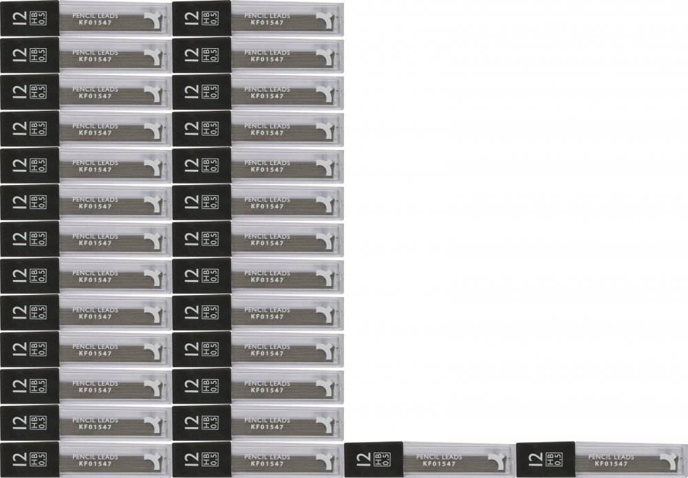 48x Grafity ołówkowe Q-connect, 0.5mm, HB