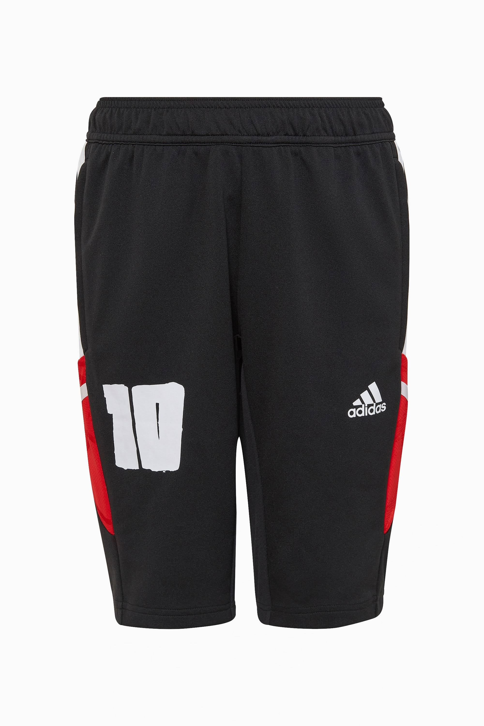 Spodnie adidas Messi 3/4 Junior - Czarny