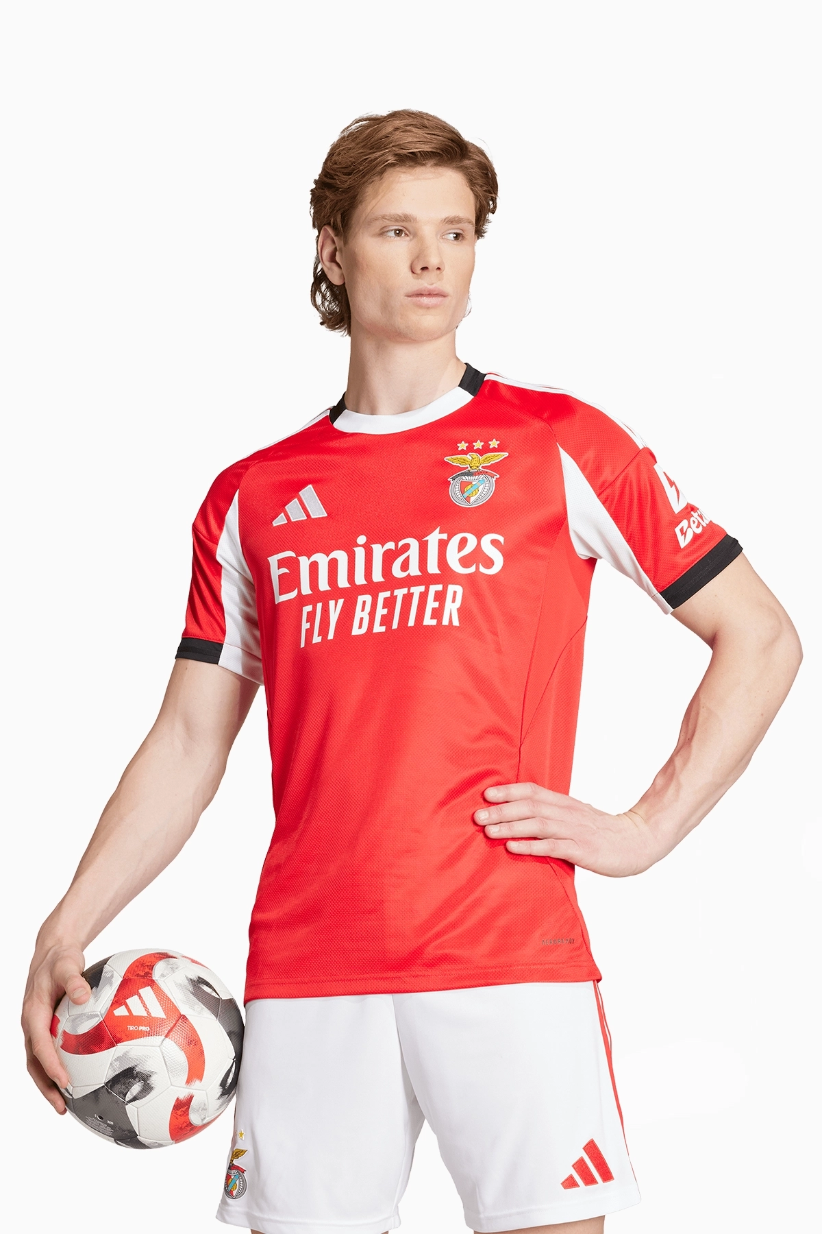 Koszulka adidas SL Benfica 25/26 Domowa Replica - Czerwony