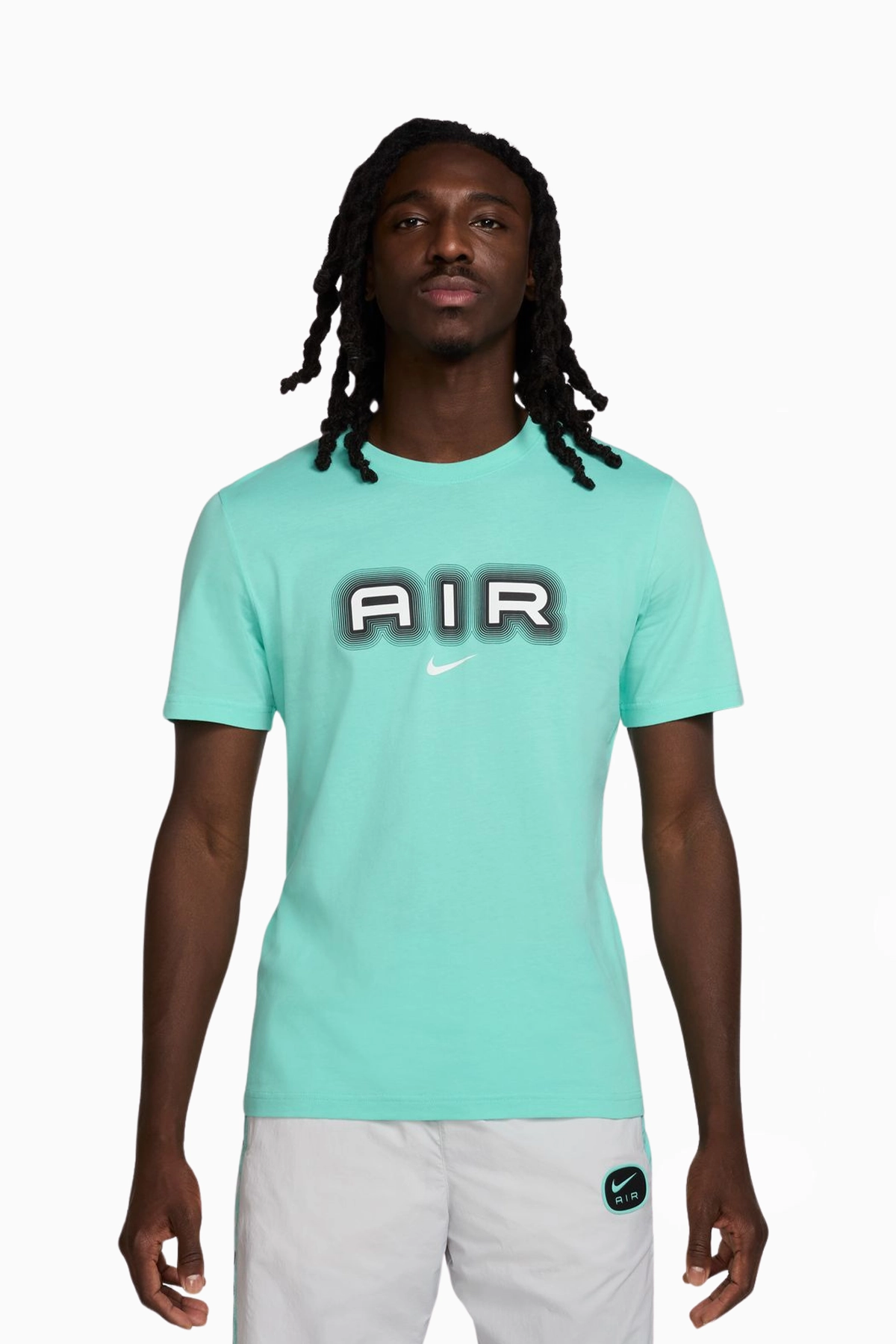 Koszulka Nike Air Graphic - Miętowy