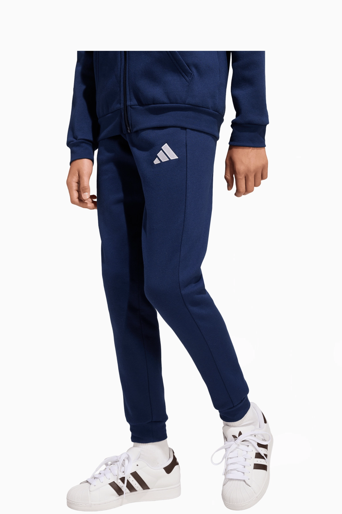 Spodnie adidas Entrada 26 Sweat Junior - Granatowy