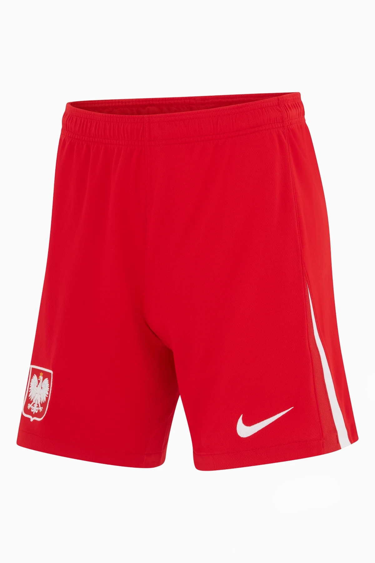 Spodenki Reprezentacji Polski Nike 2024 Domowe/Wyjazdowe Stadium - Czerwony