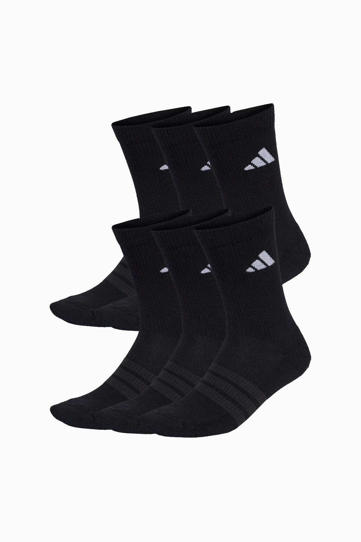 Skarpety adidas Cushioned Crew 6 Pairs - Czarny