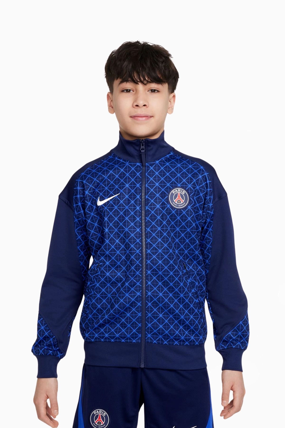 Bluza Nike PSG 25/26 Academy Pro Junior - Granatowy