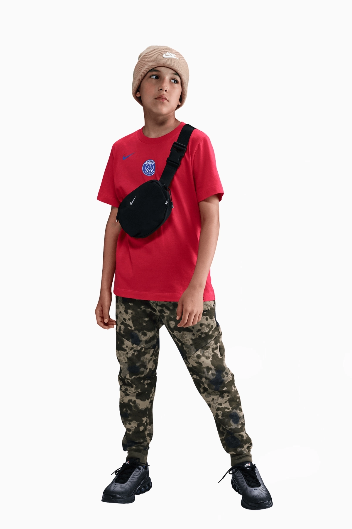 Koszulka Nike PSG 25/26 Total 90 Remix Junior - Czerwony