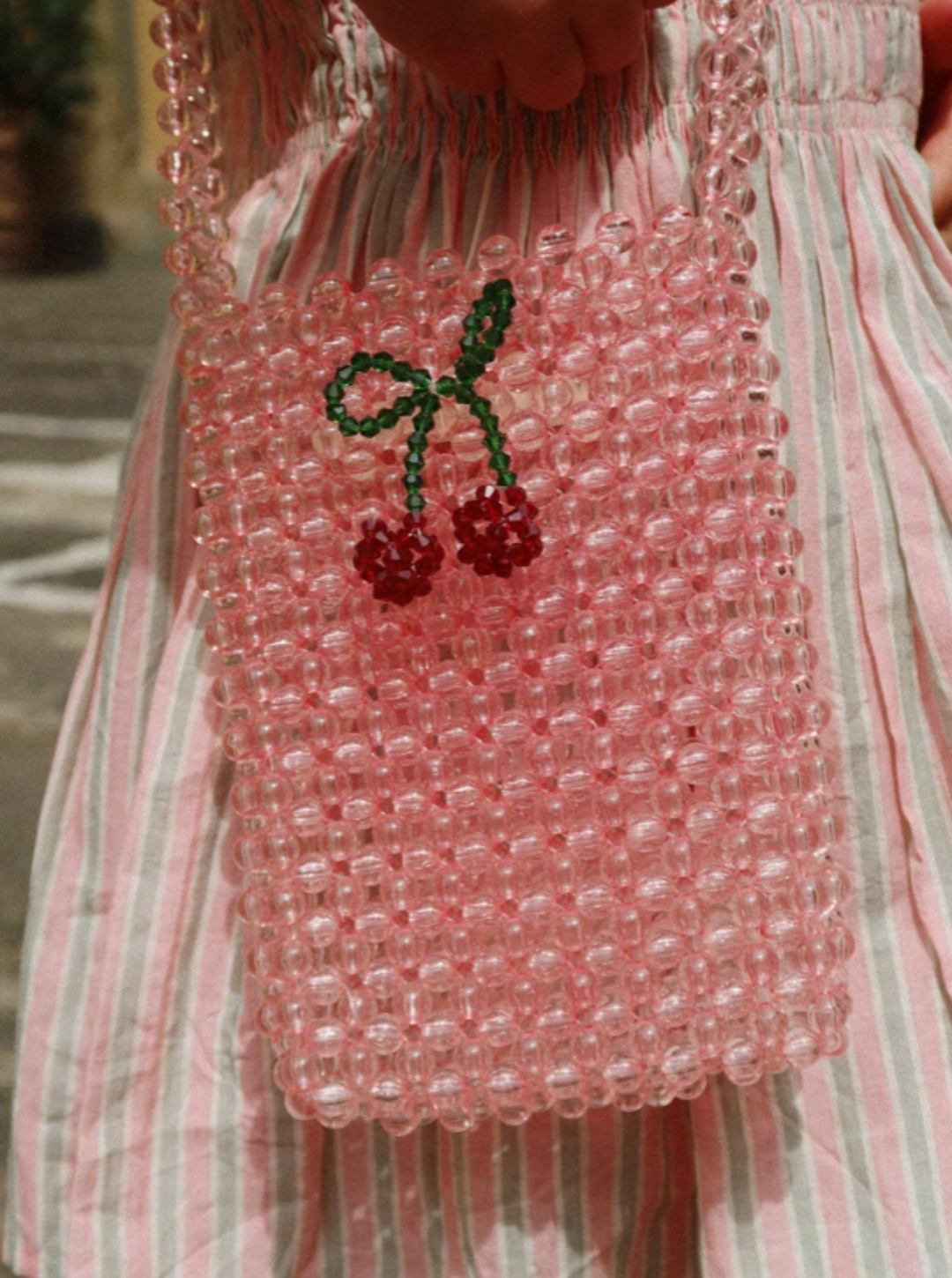 Portfel PERLA STRAP WALLET Peony Konges Sløjd