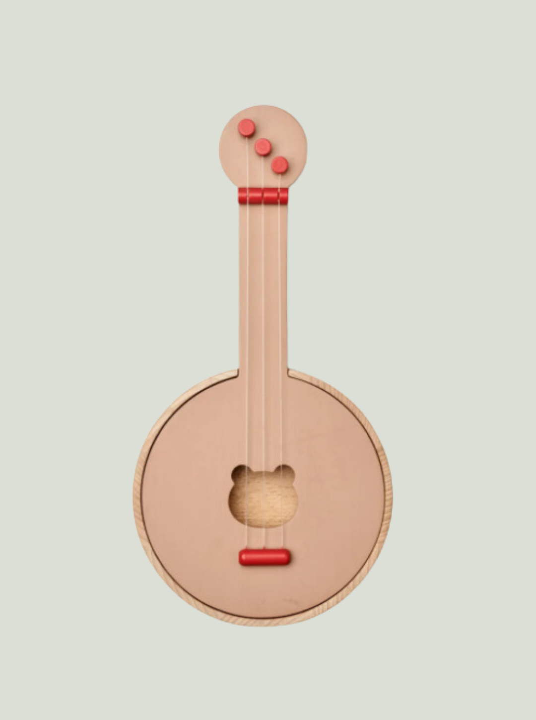 Gitara Chas Banjo Apple red / Tuscany rose LIEWOOD