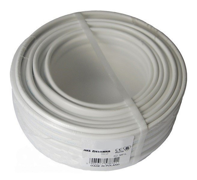 Przewód elektryczny AKS ZIELONKA YDYP 2x1,5 (15m)